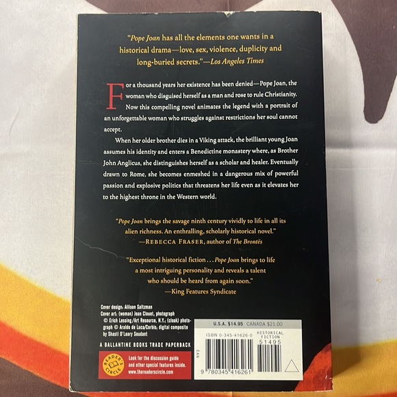 Pope Joan: A Novel by Cross, Donna Woolfolk. - Picture 6 of 8